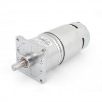 200RPM DC 12V 7mm Shaft Dia 2 Pin Speed Reduction Geared Motor