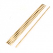 5 Pcs Car Model Toy DIY Brass Rod Axles Drill Rod Bar 3mm x 150mm