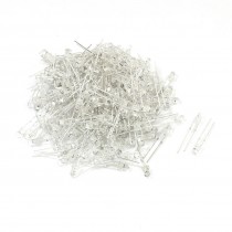 200 Pcs DC 1.8-2.2V Multicolor LED Bulb Light Emitting Diodes 3mm Diameter