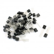 50pcs General Propose C1008 80V 700mA TO-92 Package PNP Transistor