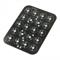14.5cm x 10.5cm Aluminum PCB Circuit Board for 1W/3W/5W High Power 20LEDs Light