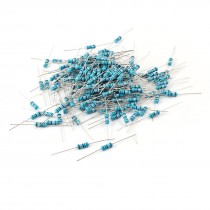 200Pcs 1W 1% Tolerance 5.6 Ohm Axial Lead Flameproof Metal Film Resistor