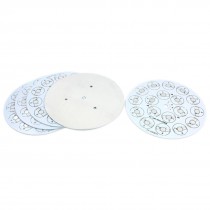 5Pcs 120mm Round Aluminum PCB Circuit Board for 18 x 1W 3W 5W RGB LED in Series