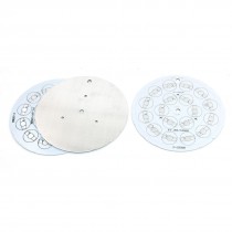 3Pcs 128mm Circle Aluminum PCB Circuit Board for 18 x 1W 3W 5W LED in Series