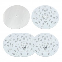 5Pcs 100mm Circle Aluminum PCB Circuit Board for 36 x 1/2W 5730 SMD LED