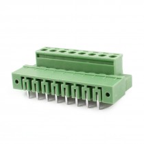 Pair AC 300V 10A 5 08mm Spacing 8 Pin Screw Pluggable Terminal Block