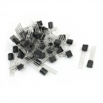 50pcs General Propose 2N5551 160V 600mA TO-92 Package NPN Transistor