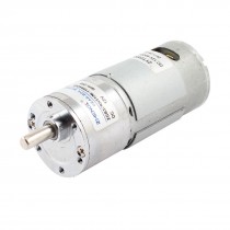 DC 12V 200RPM Output 2 Pin Connector Magnetic Geared Box Speed Reduce Motor