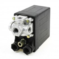 550V 20A 175PSI 4-Port Single Phase Threaded Pressure Switch for Air Compressor