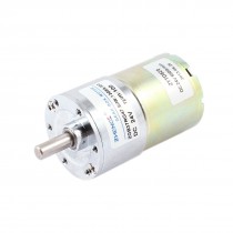 6mm Shaft 100RPM Output Speed 24V Reduce DC Magnetic Geared Motor