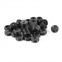 40pcs Replacing Part 14mm Dia Thread Motor Carbon Brush Cap Cover