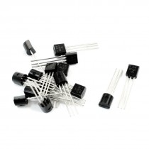 15 Pcs BC337-25 NPN TO-92 3 Pins PCB Through Hole Transistor 50V 0.8A