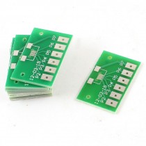 10 Pcs Micro USB 5 Pins PCB Circuit Universal Adapter Plate Board 20mmx30mm