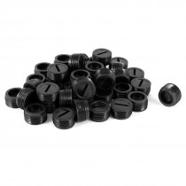 40pcs 12mm Dia. External Thread Motor Carbon Brush Cap Cover