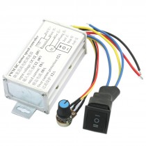 DC12-60V 10A Rotary Adjustable Potentiometer Knob PWM Motor Speed Controller