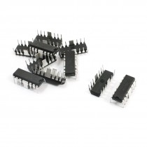 10Pcs KA2206B 2-channel DIP 14Pin Audio Stereo Bridge Power Amplifier