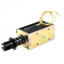 5mm/0.5Kg 76.8W Power Wired Open Frame Pull Type Solenoid Electromagnet DC 48V