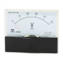 Measurement Tool Analog Panel Voltmeter DC 0 - 50V Measuring Range