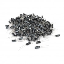 1000 Pcs 5mm x 11mm 4.7UF 50V Polarized Radial Electrolytic Capacitor