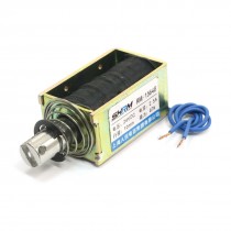 RM-1564B DC24V 2.5A 87N/10mm Linear Motion Pull Push Type Solenoid Electromagnet