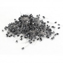 1000 Pcs 5mm x 5mm 47UF 16V Polarized Radial Electrolytic Capacitor