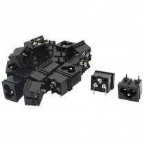 AC 125V 7A IEC320 C6 Socket Power Supply Adapter Converter 20Pcs