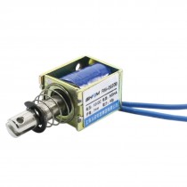 DC12V 500mA 40g/7mm Pull Push Type Open Frame Solenoid Electromagnet