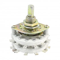KCZ2*6 2P6T 2 Pole 6 Throw Dual Decks Band Channel Rotary Switch