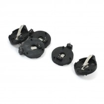 5 Pieces Coin Cell Button Battery Holder Socket for CR2016/2025/2032 Batteries