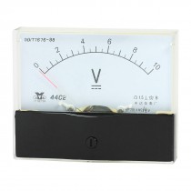 Measurement Tool Analog Panel Voltmeter DC 0 - 10V Measuring Range