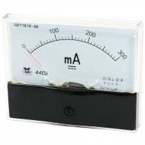 Measurement Tool Analog Panel Ammeter Gauge DC 0 - 300mA Measuring Range