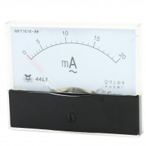 Fine Turning Dial Panel Ammeter Tester AC 0 - 20mA Measuring Range 44L1