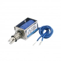 DC12V 6N Force 10mm Actuator Two Wires Pull Type Solenoid Electromagnet