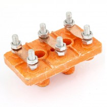 Y160-180 Three-phase Motor Terminal Block Wiring Board Orange