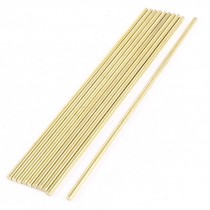 10 Pcs Car Model Toy DIY Brass Rod Axles Drill Rod Bar 3mm x 145mm