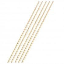 5 Pcs Car Model Toy DIY Brass Rod Axles Drill Rod Bar 3mm x 180mm