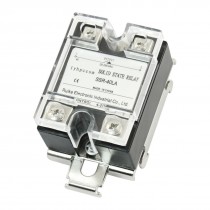 4-20mA to AC28-280V 40A 1 Phase Solid State Relay w 35mm DIN Rail Mount Bracket