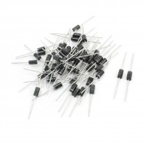 55Pcs Axial Leads 1N5408 3A 1000V Low Voltage Drop Rectifier Diode