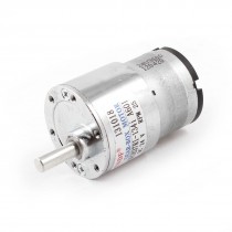 6mm Shaft 25RPM Output Speed 24V Reduce DC Magnetic Geared Motor
