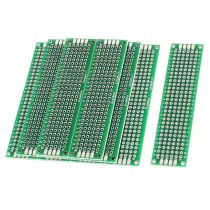 10 Pcs 2cm x 8cm Fr 4 Two Sided Prototype DIY Universal PCB Print Circuit Board