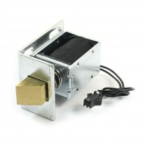 DC 12V 1.7A 5mm 850gf Spring Plunger Door Lock Solenoid w Mount Board