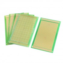 5Pcs DIY Rectangle PCB Circuit Board Prototyping Plate 15cm x 9cm