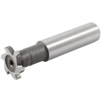 19mm 3/4" Cutting Dia 8 Flutes HSS AL T Slot End Mill Milling Cutter 2.5" Long