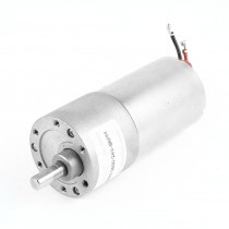 JGB37-3650 DC 24V 8RPM Metal Shaft Electric Gear Box Speed Reduction Micro Motor