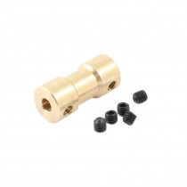 RC Airplane 3.17mm to 3mm Brass Motor Shaft Coupling Coupler Connector Adapter