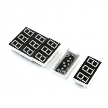 5PCS Common Anode DIP 28Pin 3 Bit Green LED Numeric Digital Tube 38mmx19mm