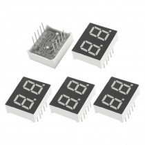 5pcs Common Cathode DIP 2-Digital Tube Display Red LED 10Pin 20x16mm
