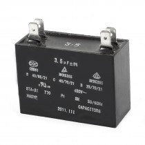 3.5uF 450VAC 50/60Hz 4 Pin Motor Running Capacitor CBB61 for Air Condition