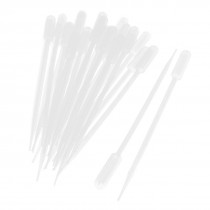 50Pcs 8ml Clear Plastic Liquid Transfer Pipettes Droppers for Chemistry Lab