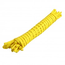 Yellow 32.8Ft 10M Long 3.5mm Dia Polyolefin Heat Shrinkable Tube Tubing